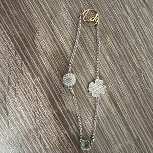 “Luck” charm bracelet by Swarovski